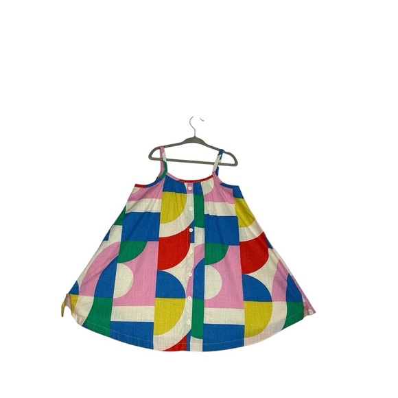 Hanna Andersson Multicolor Print Sundress size 4 - Picture 2 of 5